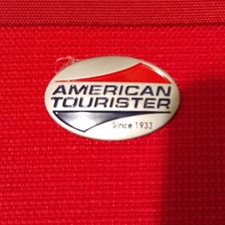 Three Luggages American Tourist Two Rollers And A Carrying Bag Brand New
