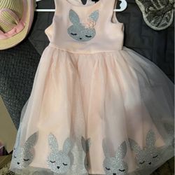2T Girl Dress And Matching Hat