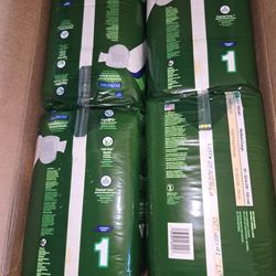 Medline FitRight Extended Wear Stretch Briefs, Overnight Adult Diapers with Tabs