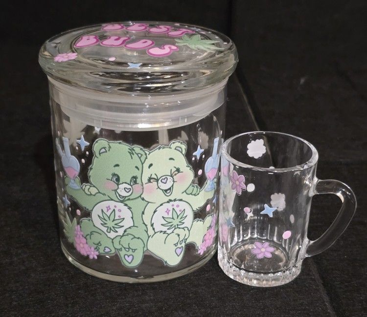 Best Buds Jar And Shot Glass