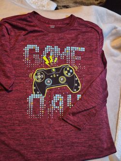 Kids Game Time Long Sleeve Graphic Shirt