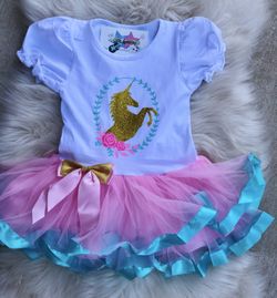 Unicorn tutu dress