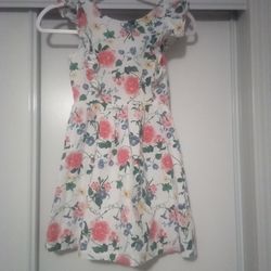 Beautiful summer flower dress size 10