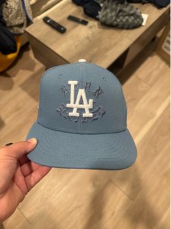 2024 Born x Raised Los Angeles Dodgers New Era Champions Fitted Hat Slate 7