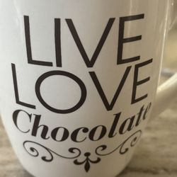 Hershey’s Live Love  Chocolate Mug 