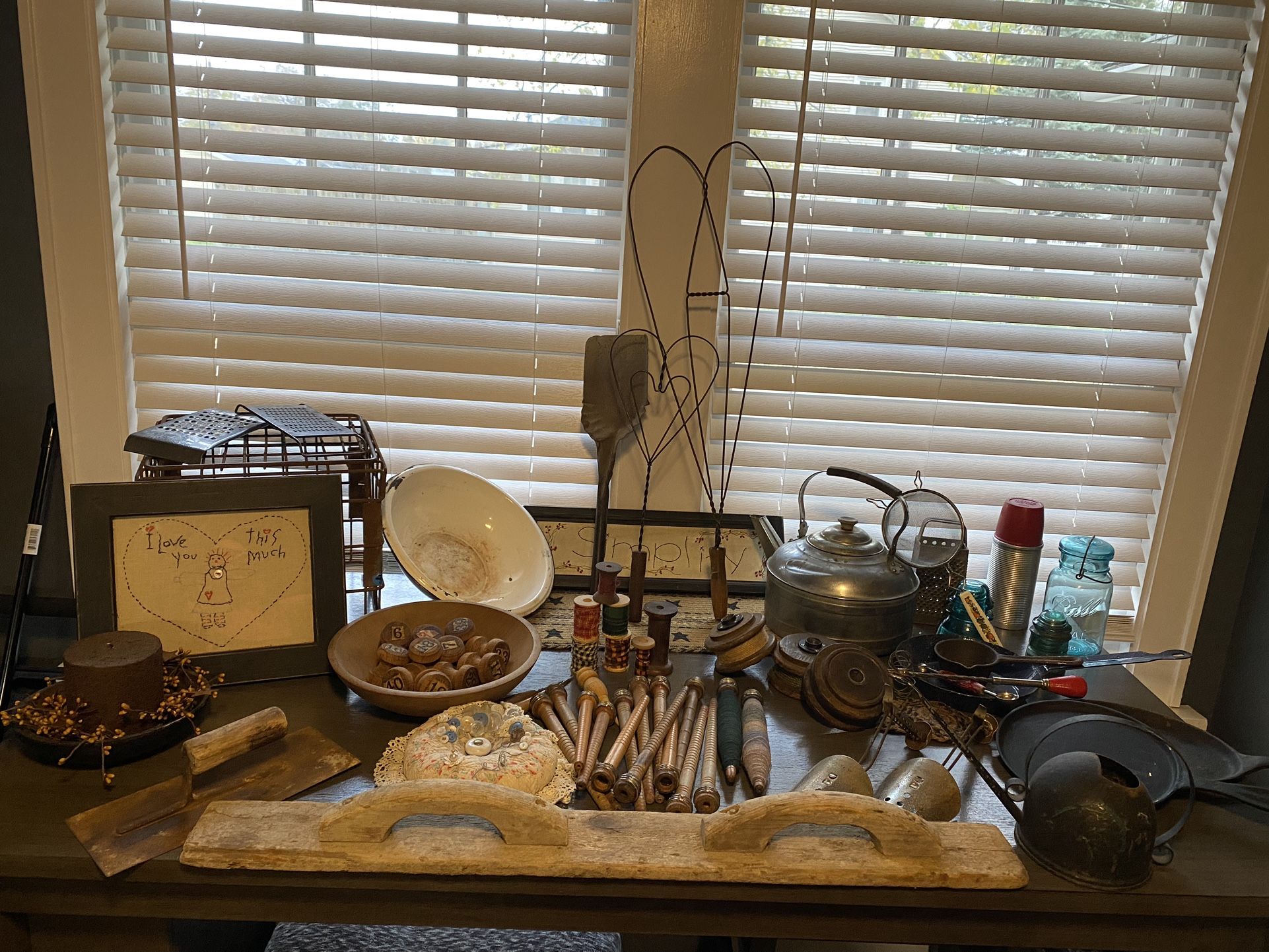 Vintage/Antique/Primative Items (entire Lot)