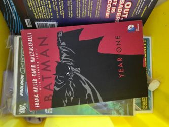 . Batman: Year One, written by Frank Miller and illustrated by David Maz
