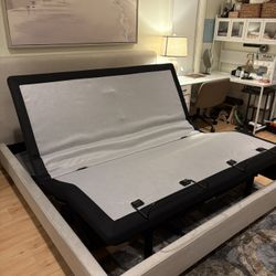 Power Base King Bed And Bed Frame