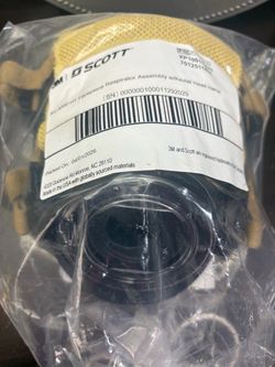 Scott AV3000 Firefighter SCBA Mask 5ptKevlar Headnet Size Medium