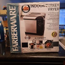 NEW Indoor Extra Large Electric Turkey Fryer