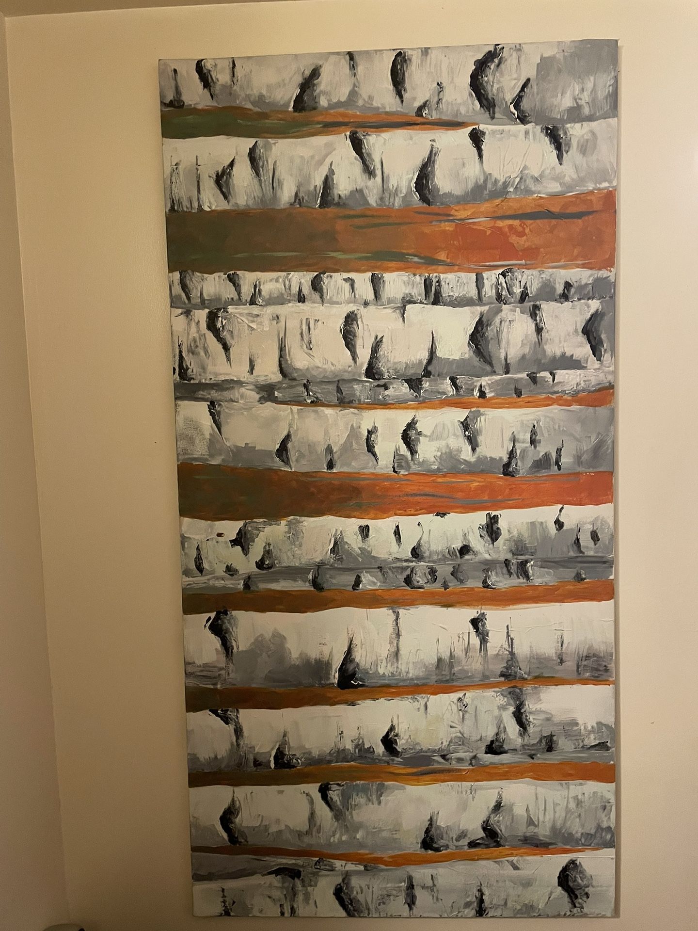 33inx66in Wall Canvas Print