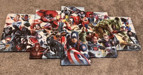 Superhero Wall Art Bundle