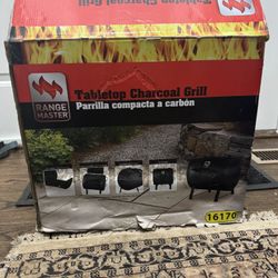 NEW - Range Master Tabletop Charcoal Grill