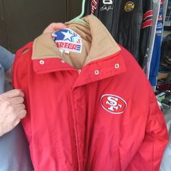 Vintage 90s Puffer 49er Jacket Large