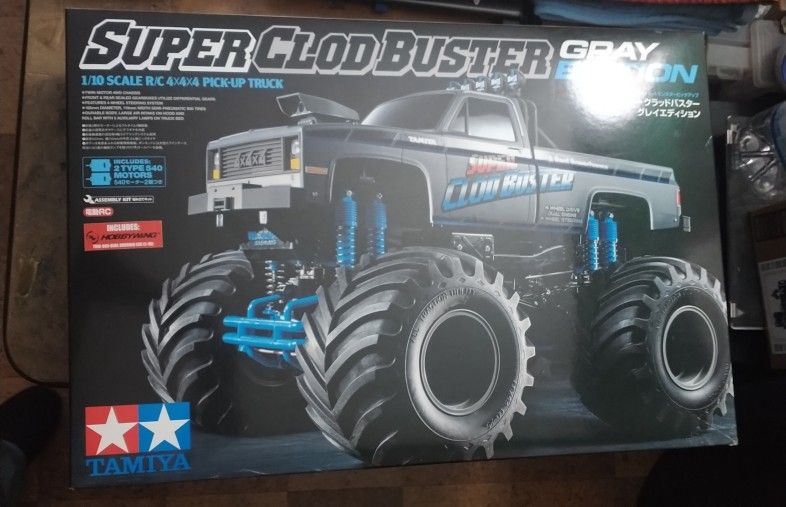 Rc Tamiya Super ClodBuster Gray Edition