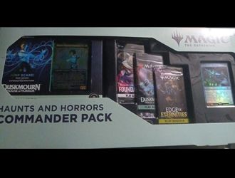 Magic The Gathering MTG Duskmourn Haunts Horrors Commander Deck Jump Scare