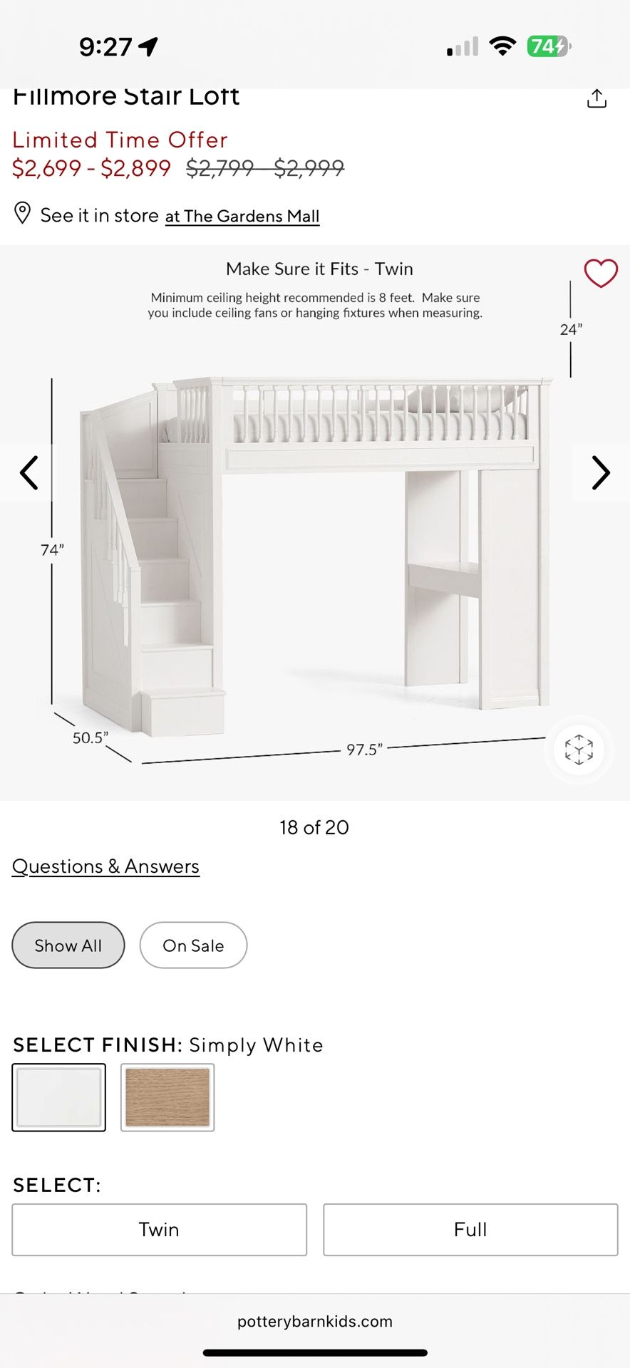 Bunk Bed Full