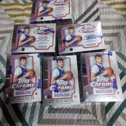 Topps Chrome Basketball Cards
