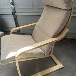 2 IKEA  Beige Chairs 