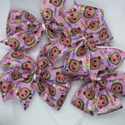 COCOMELON Hair Bows For Girls 