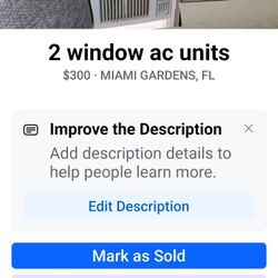 2 Window AC Units 