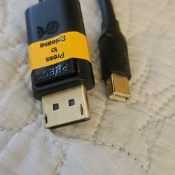 DisplayPort CABLE 6ft