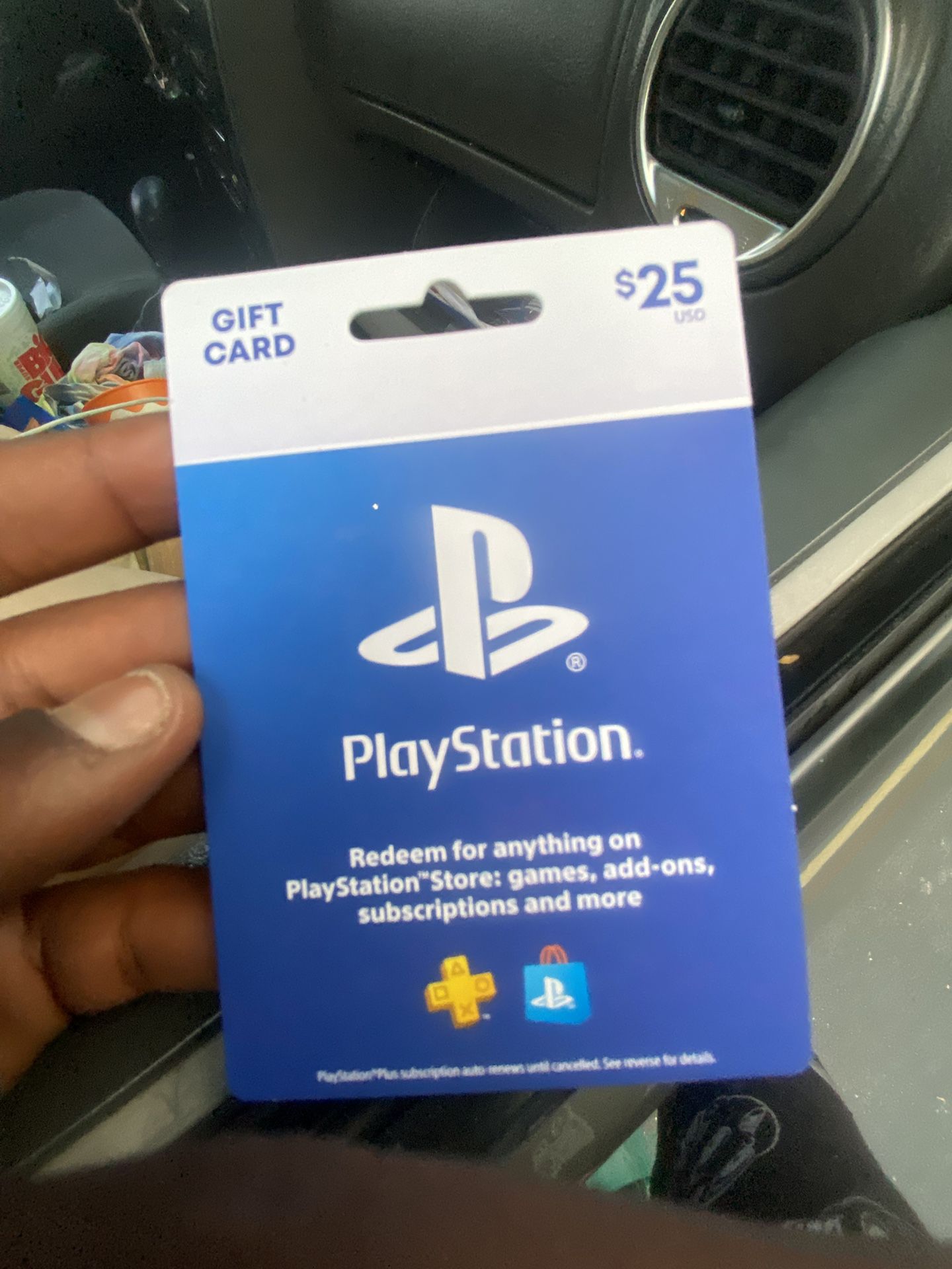 PS4 Card