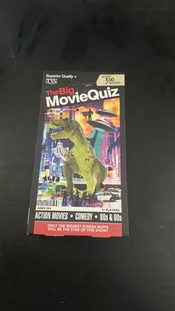 The Big Movie Quiz Trivia Card Game