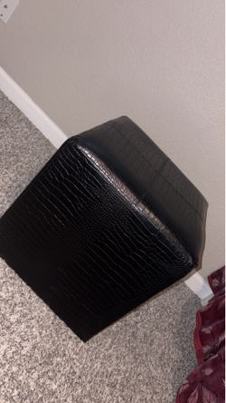 Square Snakeskin Table