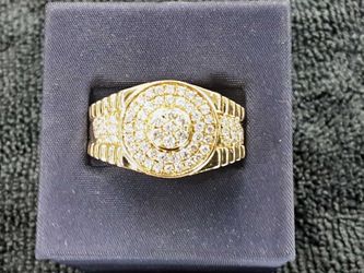 Yellow Gold 14k (.585) 8.3 grams Size 10