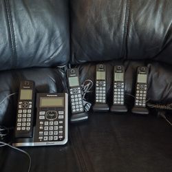 Panasonic Phone Set Of Five 