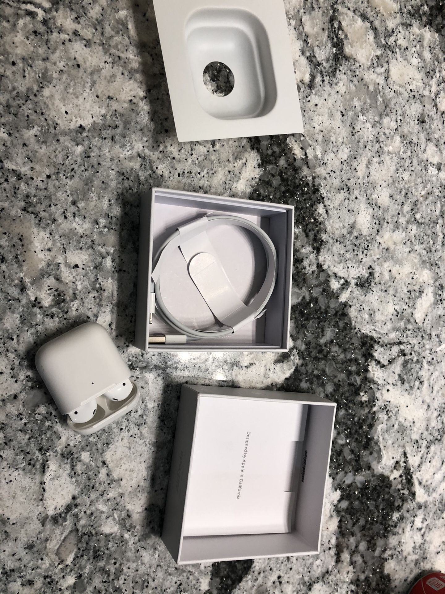 AirPods series 2 with wireless charging