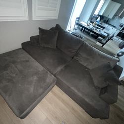 Grey Couch Set Loveseat And Couch 