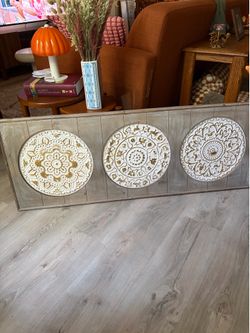 Decorative wall art panel