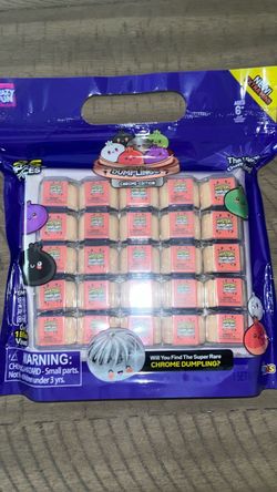 Mystery dumplings chrome edition 25 piece set dumpling bag