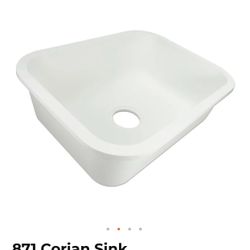 Corian Sink Bisque  Brand New 