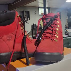 Timberland Field Boots Men's Red. 