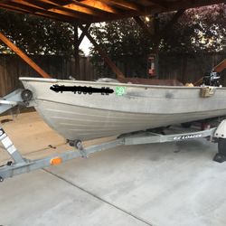 14ft Microcraft Aluminum Boat