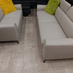 *Spring Sale Event*---Sardinia Mature Leather Sofa/Loveseat Sets---Delivery And Easy Financing Available🫡