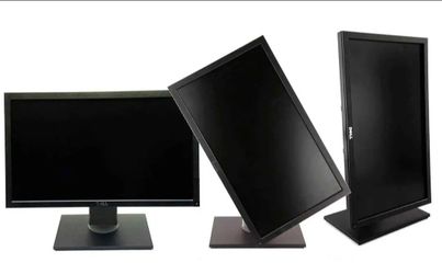 Dell Monitors on Rotating Stands