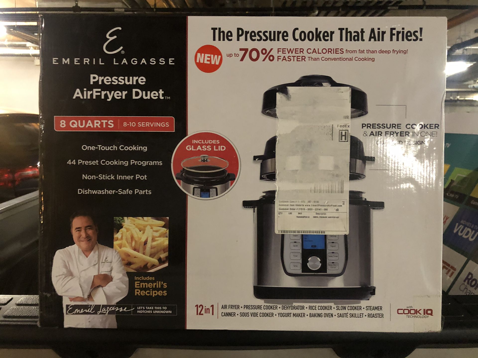 Pressure AirFryer Duet (Emiril Lagasse) brand new in the box