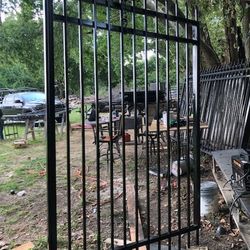 Framed Metal Fence Panels