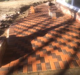 Pavers installation