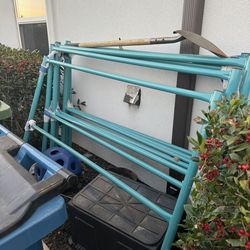 NEW 7 Teal Powder Coated Rodeo Travel Panels