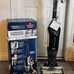 Brand New!! Bissell cross wave cordless Max Wet and dry vacuum!