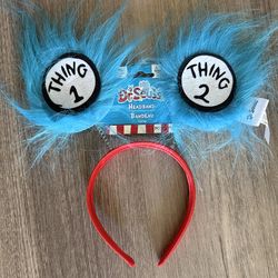 Thing 1 and Thing 2 Head Bopper Headband