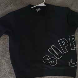 Vintage supreme X Nike crew neck (M)