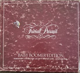 Trivial Pursuit Baby Boomer Edition 