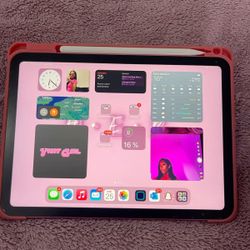 Pink iPad 10th Generation 