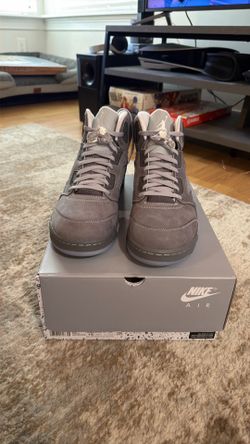 Jordan 5 Wolf Grey Sz  15